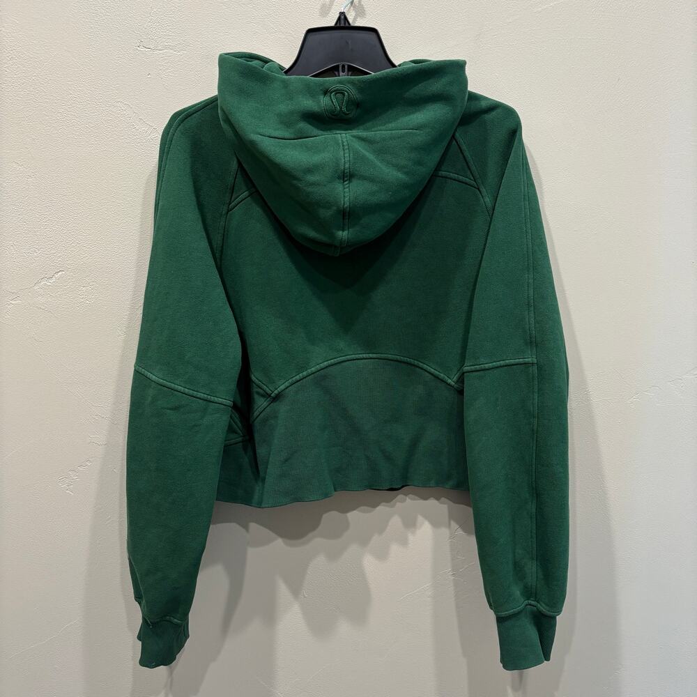 Lululemon Scuba Oversized Half-Zip Hoodie Everglade Green - Size: M/L - Picture 4 of 9